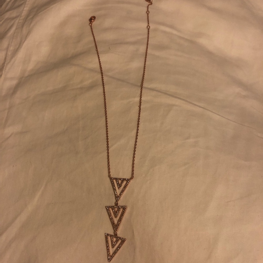 Stella & Dot Rose Gold Necklace